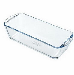 Tavă pentru cozonac Pyrex din sticlă termorezistentă, transparentă