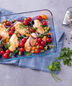 Tava dreptunghiulara din sticla termorezistenta, Pyrex 5 pyrex tava dreptunghiulara 35x23 29L.1