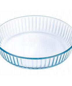 Tava rotunda ondulata Pyrex, 26cm 2.1L