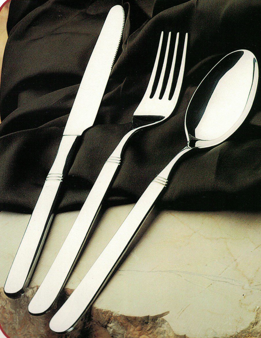 Set tacamuri 49 bucati inox 18/10 Solaris 1 tacam Solaris 3