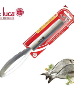 Curatator inox pentru peste, lama zimtata12cm