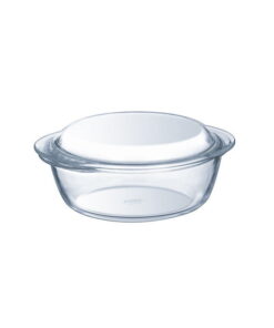Vas rotund Pyrex cu capac, 1-3,7 L