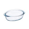Vas oval cu capac, Pyrex 3L-4,4 L