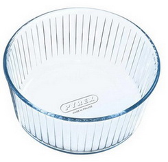 Tava souffle rotunda Pyrex, 22cm, 2,5L